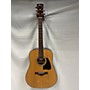 Used Ibanez Aw58e Acoustic Electric Guitar Natural