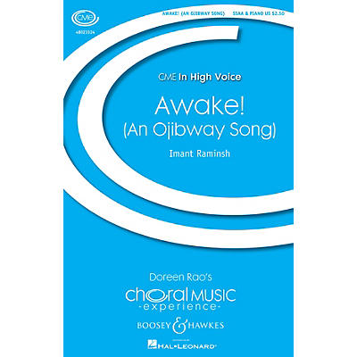 Boosey and Hawkes Awake! An Ojibwa Song (CME In High Voice) SSAA composed by Imant Raminsh