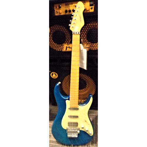 Peavey Axcelerator Solid Body Electric Guitar Blue