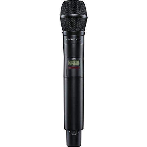Shure Axient Digital AD2/K9HSB Wireless Handheld Microphone Transmitter With KSM9HS Capsule in Black Condition 1 - Mint Band G57