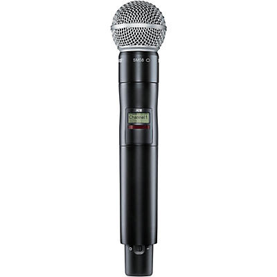 Shure Axient Digital AD2/SM58 Wireless Handheld Microphone Transmitter With SM58 Capsule