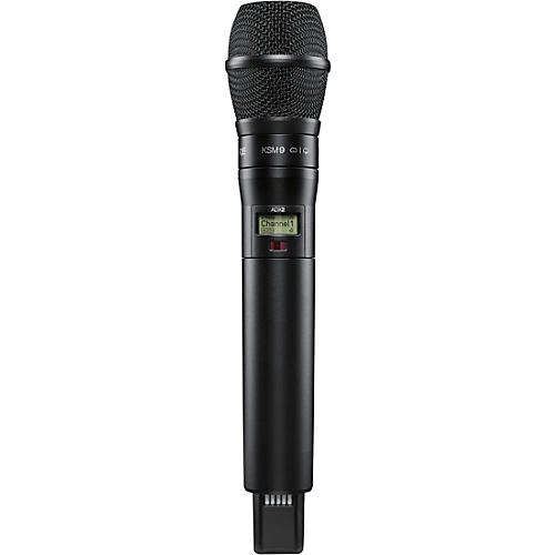 Shure Axient Digital ADX2/K9B Wireless Handheld Microphone Transmitter with KSM9 Capsule in Black Band G57