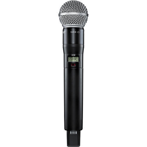 Shure Axient Digital ADX2/SM58 Wireless Handheld Microphone Transmitter With SM58 Capsule Band G57
