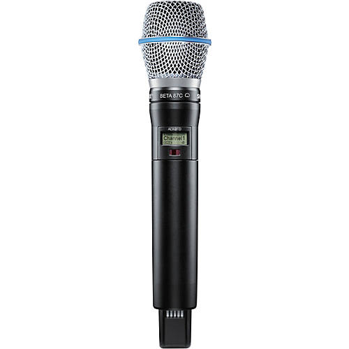 Shure Axient Digital ADX2FD/B87C Wireless Handheld Microphone Transmitter With BETA 87C Capsule Band G57