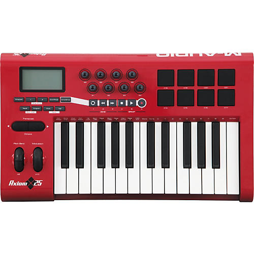 Axiom 25 Red Special Edition MIDI Controller