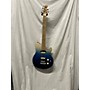 Used Ernie Ball Music Man Axis Sub Series Solid Body Electric Guitar Spectrum Blue