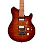 Ernie Ball Music Man Axis Super Sport Flame Top Electric Guitar Roasted Amber