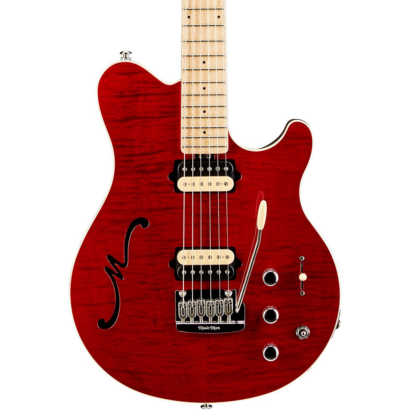 Ernie Ball Music Man Axis Super Sport HH Hollowbody Electric Guitar