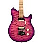 Ernie Ball Music Man Axis Super Sport Quilt Top Electric Guitar Olallieberry