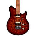 Ernie Ball Music Man Axis Super Sport Quilt Top Electric Guitar Roasted AmberRoasted Amber