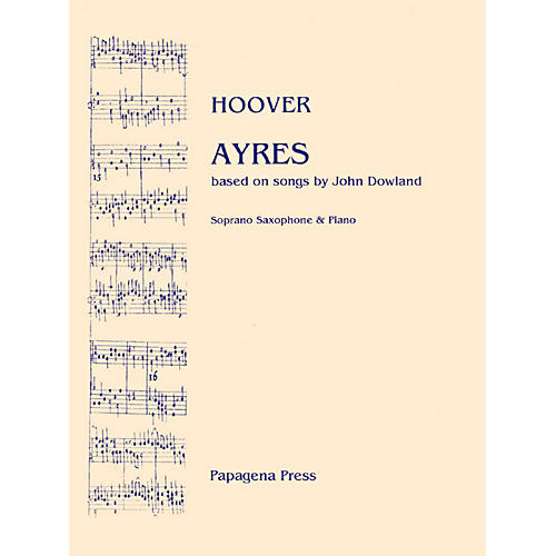 Ayres (for Soprano Saxophone and Piano)