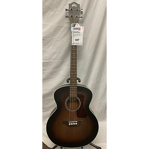 Guild B-240E Acoustic Bass Guitar 2 Tone Sunburst