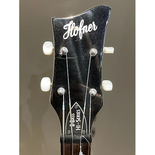 Hofner B-Bass HI-series Electric Bass Guitar White