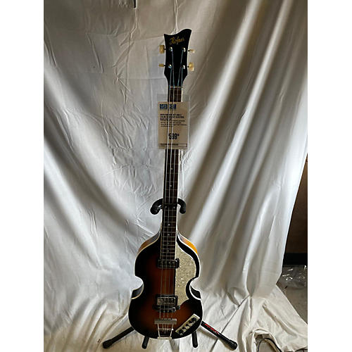 Hohner B Bass VI Electric Bass Guitar Natural