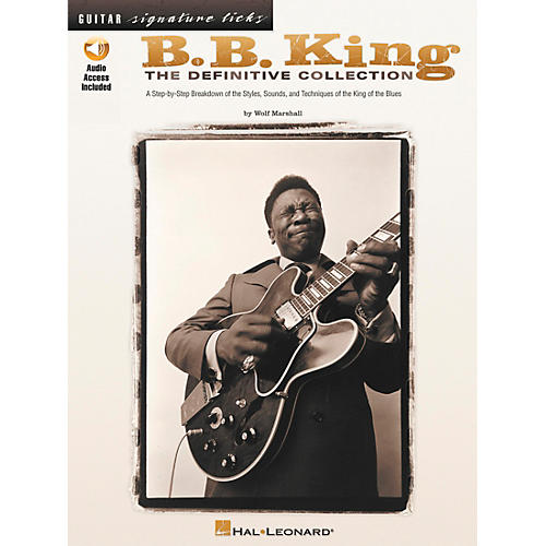 B.B. King - The Definitive Collection Book with CD