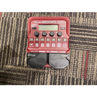 Zoom B1 FOUR Bass Effect Pedal