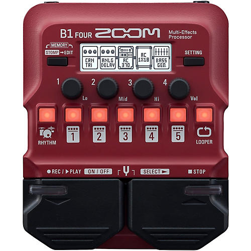 Zoom B1 FOUR Bass Multi-Effects Processor Condition 1 - Mint