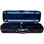 Open-Box Bobelock B1002VS Oblong Woodshell Suspension Violin Case Condition 1 - Mint 4/4 Size Black Exterior, Blue Interior