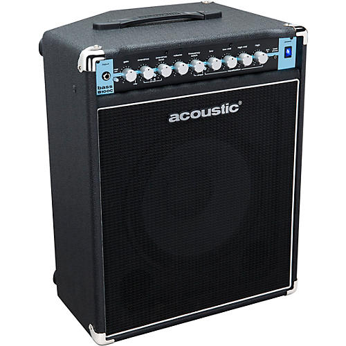 Acoustic B100C 1X12 100W Bass Combo with Tilt-Back Cab Black