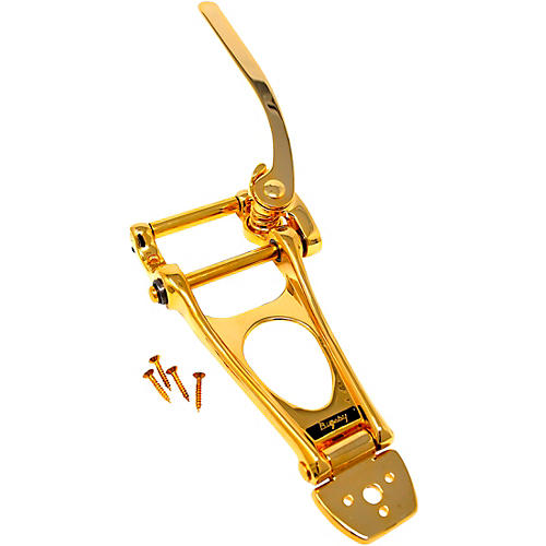 Bigsby B12 Tailpiece with Tension Bar Gold