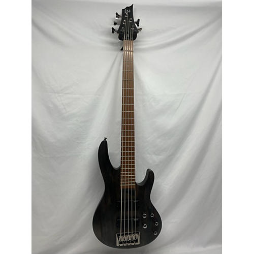 ESP B205SM Electric Bass Guitar Satin See-Thru Black