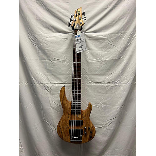 ESP B206 6 String Electric Bass Guitar Natural