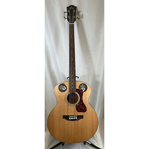 Guild B240ef Acoustic Bass Guitar Natural