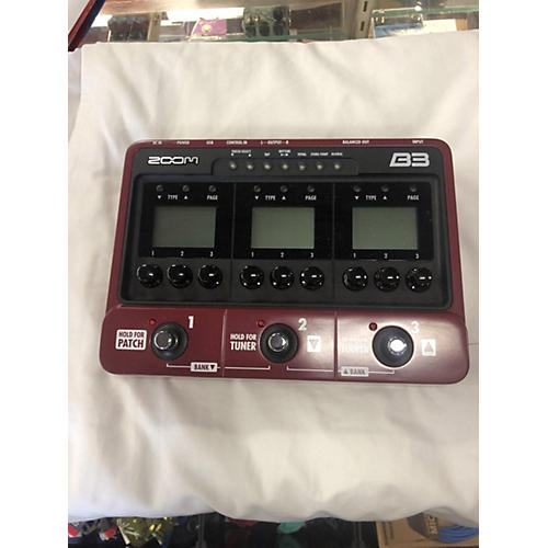 B3 Bass FX And Amp Simulator Bass Effect Pedal
