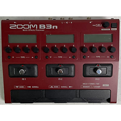 Zoom B3 Bass FX And Amp Simulator Bass Effect Pedal