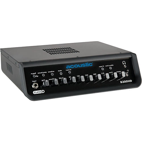 Acoustic B300HD 300W Bass Amp Head