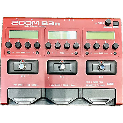 Zoom B3N Bass Effect Pedal