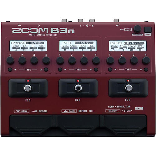 Zoom B3n Multi-Effects Bass Guitar Processor Condition 1 - Mint