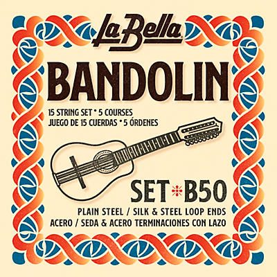 La Bella B50 Bandolin 15-String Set
