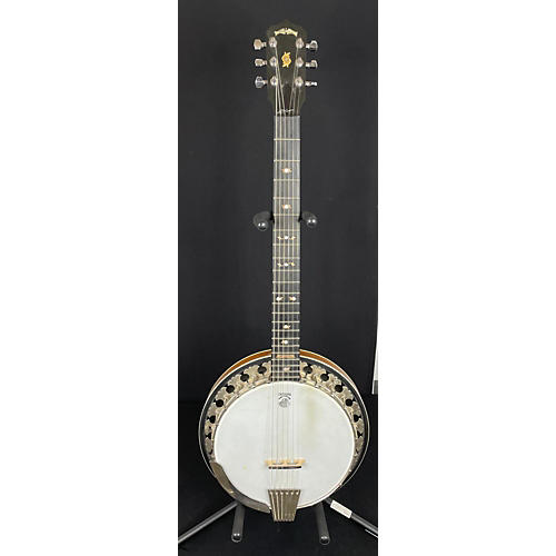 Deering B6 6-String Banjo Natural
