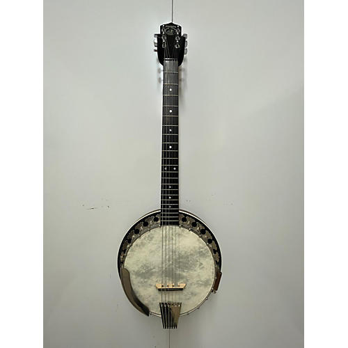 Deering B6-E Boston Series 6 String Banjo Natural
