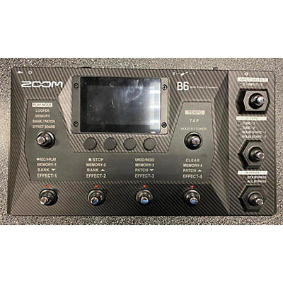 Zoom B6 Effect Processor