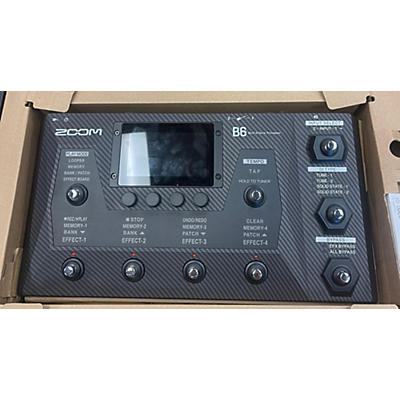 Zoom B6 Effect Processor