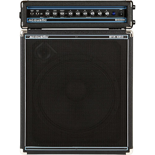 B600H 600W Bass Head and B115NEO 1x15 Bass Stack