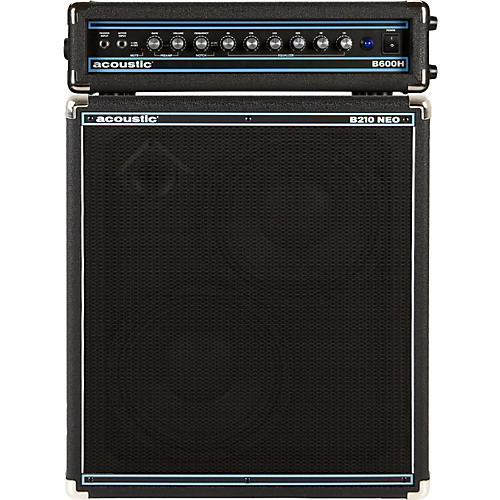 B600H 600W Bass Head and B210NEO 2x10 Bass Cabinet Stack