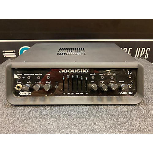 Acoustic B600HD 600W Bass Amp Head