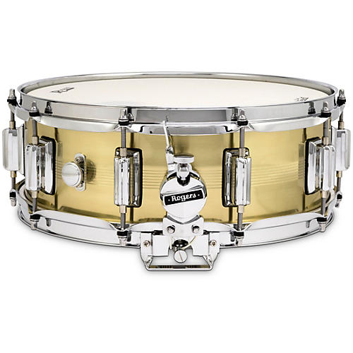 Rogers B7 Natural Brass Dyna-Sonic Snare Drum 14 x 5 in.
