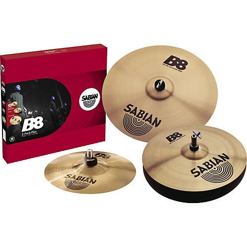 B8 Cymbal 2-Pack Plus Free Splash Cymbal