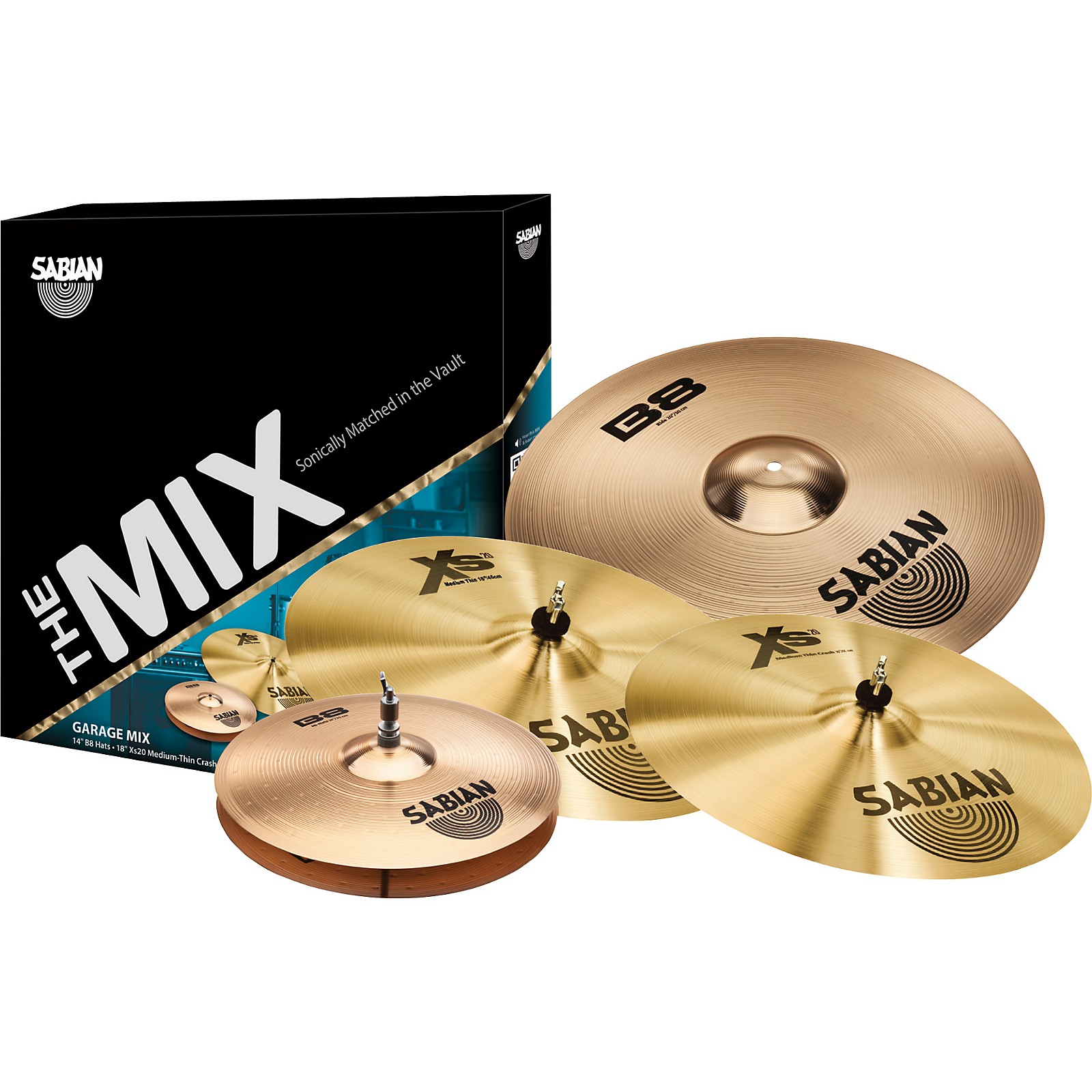 Sabian B8/XS20 Mix Cymbal Pack Musician's Friend