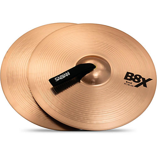 Sabian B8X Marching Band Cymbals, Pair 14 in.