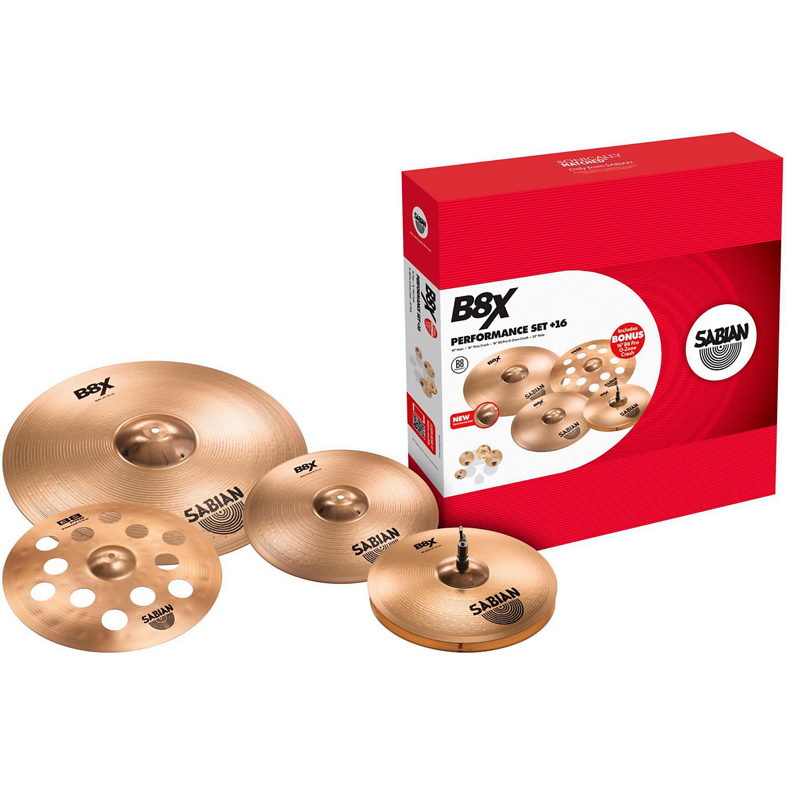 Sabian B8X Performance Pack Musician's Friend