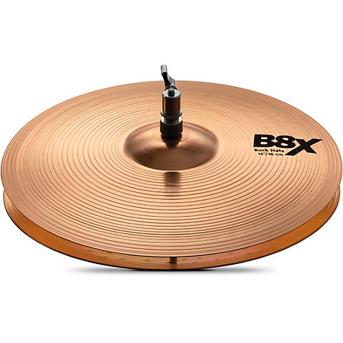 Sabian B8X Rock Hi-Hat Cymbal Pair 14 in.