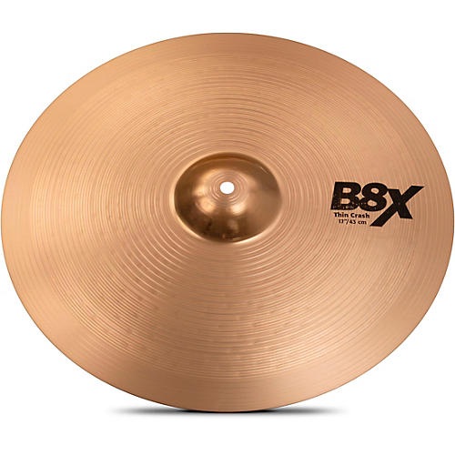 Sabian B8X Thin Crash Cymbal 17 in.