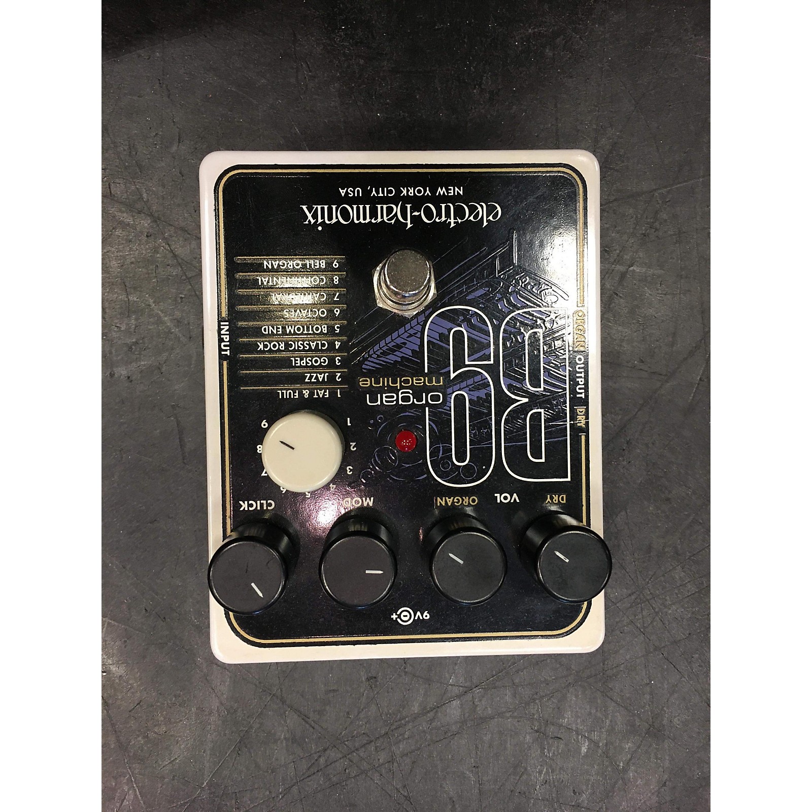 ElectroHarmonix B9 Organ Machine Effect Pedal Musician's Friend