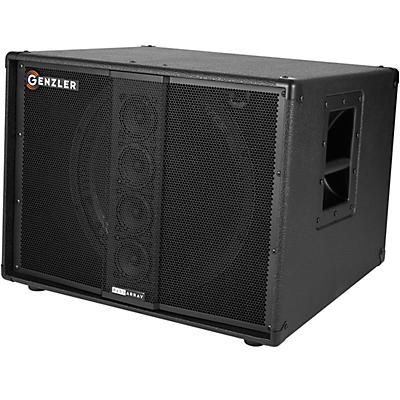 Genzler Amplification BA15-3 SLT Bass Array 400W 1x15" and 4x3" Line Array Bass Speaker Slant Cabinet