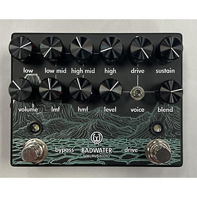 Walrus Music BADWATER BASS PREAMP Bass Effect Pedal